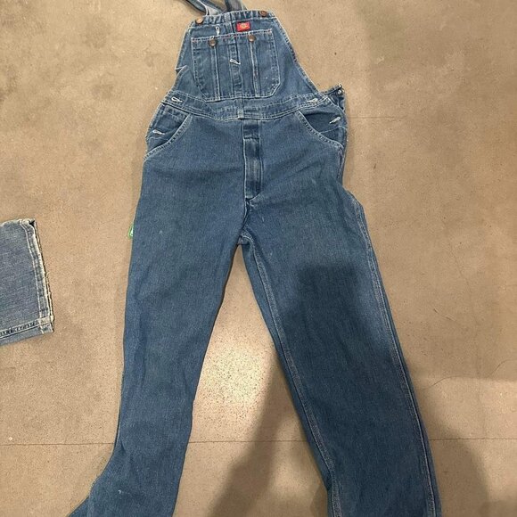 Dickies Blue Jeans Overalls - Picture 1 of 1
